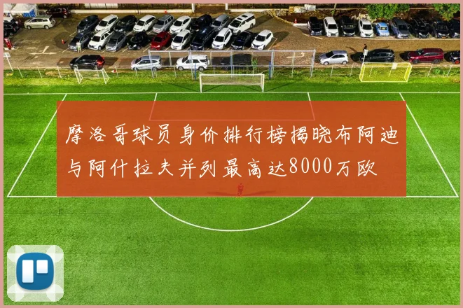 摩洛哥球员身价排行榜揭晓布阿迪与阿什拉夫并列最高达8000万欧
