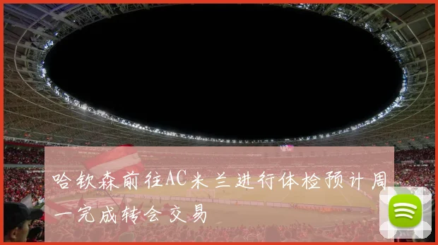 哈钦森前往AC米兰进行体检预计周一完成转会交易